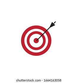 Target icon vector ilustration template