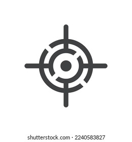 Target icon vector ilustration template