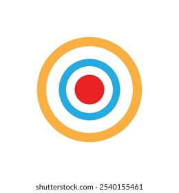 Target icon vector ilustration template
