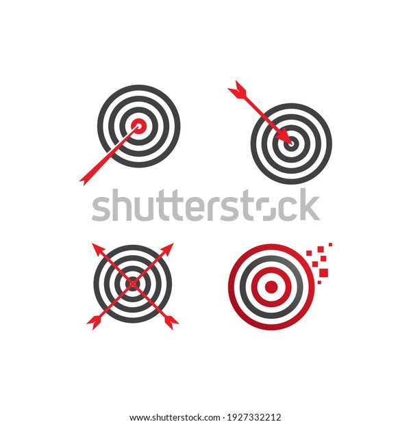Target icon vector\
ilustration template