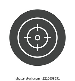 Target icon vector image. Can also be used for Project Management. Suitable for mobile apps, web apps and print media.