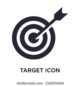 Target icon vector isolated on white background for your web and mobile app design, Target logo concept