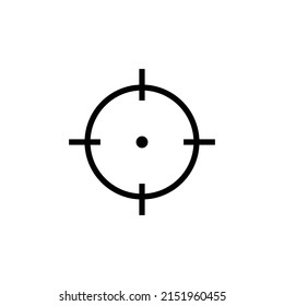 Zielsymbole, Vektorgrafik einzeln auf weißem Zeichenbrett