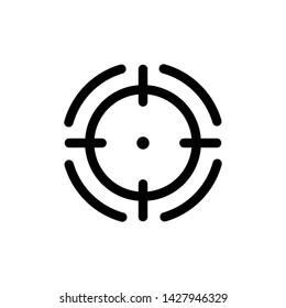 target icon vector logo design