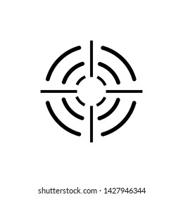 target icon vector logo design