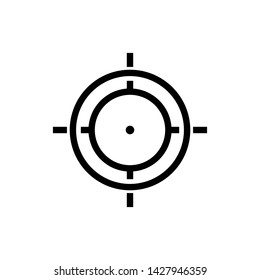 target icon vector logo design