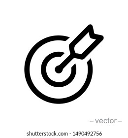 Target Icon vector. Mail Icon Symbols vector. symbol for web site Computer and mobile vector.