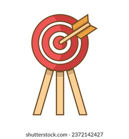 Vector de icono de destino en diseño de moda