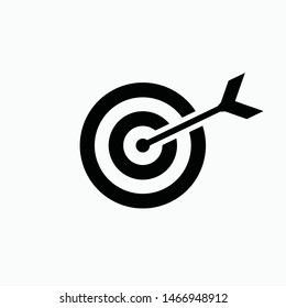 target icon vector sign symbol isolated