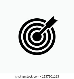 Target Icon - Vector, Sign and Symbol for Design, Presentation, Website or Apps Elements.