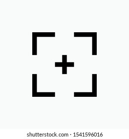 Target Icon - Vector, Sign and Symbol for Design, Presentation, Website or Apps Elements.