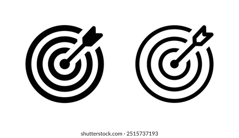 target icon vector. target sign icon for web site