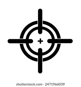 target icon vector with simple design.focus icon