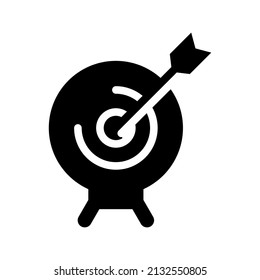Ilustración de diseño de símbolos vectores de iconos de destino