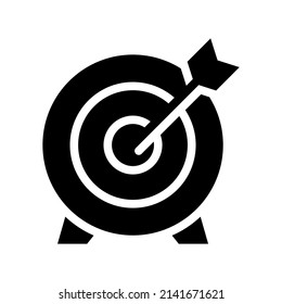Target Icon Vector Symbol Design Illustration