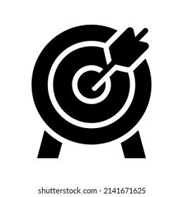 Target Icon Vector Symbol Design Illustration