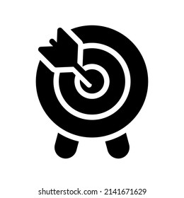 Target Icon Vector Symbol Design Illustration