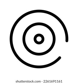 Target Icon Vector Symbol Design Illustration