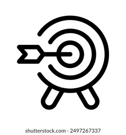 Target Icon Vector Symbol Design Illustration