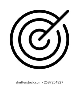 Target Icon Vector Symbol Design Illustration
