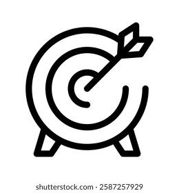 Target Icon Vector Symbol Design Illustration