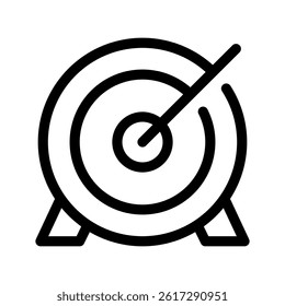 Target Icon Vector Symbol Design Illustration