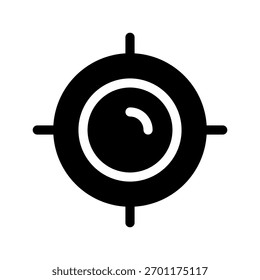 Zielsymbol, Vektorsymbol, Entwurfsgrafik