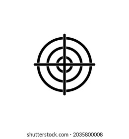 target icon, target vector, target symbol illustrations