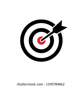 Target icon vector. symbol for web site Computer and mobile vector.