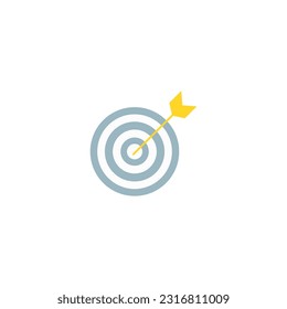 vector de icono de destino. símbolo web e icono móvil
