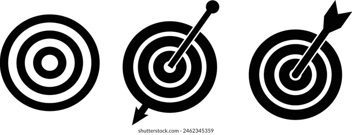 Target Icon vector. symbol for web site Computer and mobile vector eps 10.