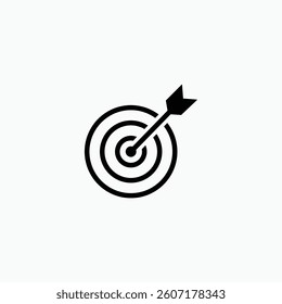Target Icon vector. symbol for web site Computer and mobile vector.