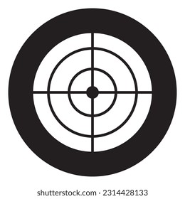 target icon vector template illustration logo design