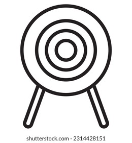 target icon vector template illustration logo design