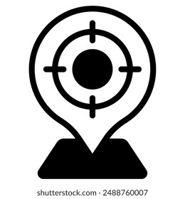 Target icon for web, app, infographic, etc