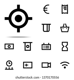 target icon. web icons universal set for web and mobile