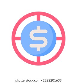 target icon for your website design, logo, app, UI.