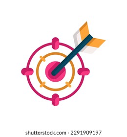 target icon for your website, mobile, presentation, and logo design.