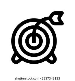 Zielsymbol für Ihre Website, Ihr Handy, Ihre Präsentation und Ihr Logo-Design.