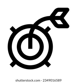 target icon for your website, mobile, presentation, and logo design.