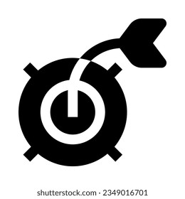 icono de destino para tu sitio web, móvil, presentación y diseño de logotipo.
