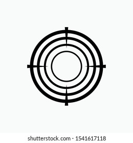 Target Icon.Goal Illustration As A Simple Vector Sign & Trendy Symbol for Design, Websites, Presentation or Application.