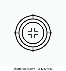 
Target Icon.Goal Illustration As A Simple Vector Sign & Trendy Symbol for Design, Websites, Presentation or Application.