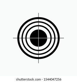 Target Icon.Goal Illustration As A Simple Vector Sign & Trendy Symbol for Design, Websites, Presentation or Application.
