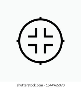
Target Icon.Goal Illustration As A Simple Vector Sign & Trendy Symbol for Design, Websites, Presentation or Application.