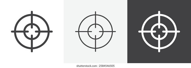Target icons graphics pack vectors.