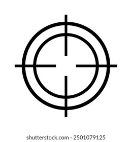 Silueta de iconos de destino. Imagen de Vector