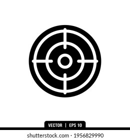 Target icons vector collection, illustration logo template in trendy style. Suitable for many purposes.