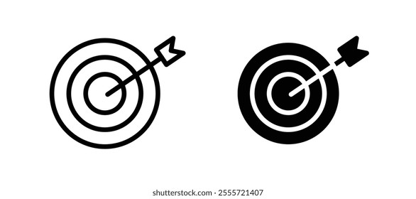 Target icons for web ui designs