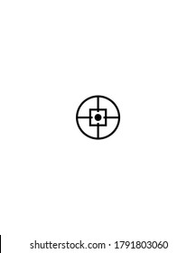 target icon,vector best flat icon.